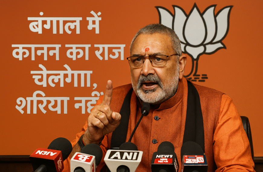 केंद्रीय मंत्री गिरिराज सिंह का बयान – उन्होंने…