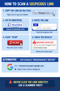 If a scammer sends you a suspicious or&hellip;